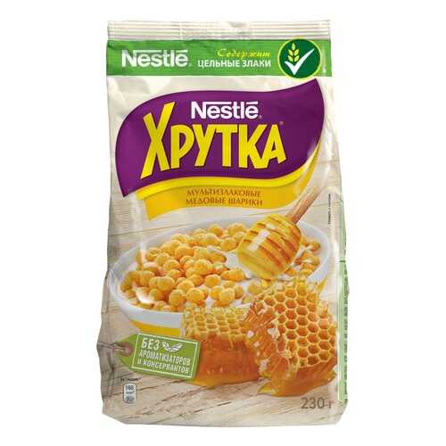 Готовые завтраки Nestle медовые шарики хрутка 230 г в Билла