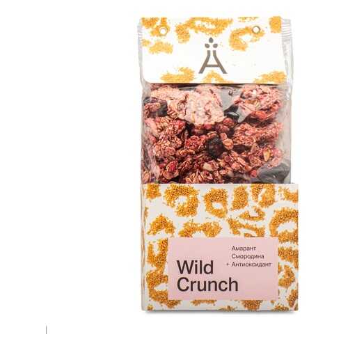 Гранола хрустящая Wild Crunch, «Амарант и Смородина» от Елены Наумовой, 260 г, Москва в Билла