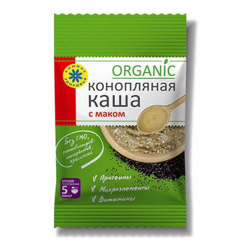Каша Конопляная с маком Компас здоровья 30 г в Билла