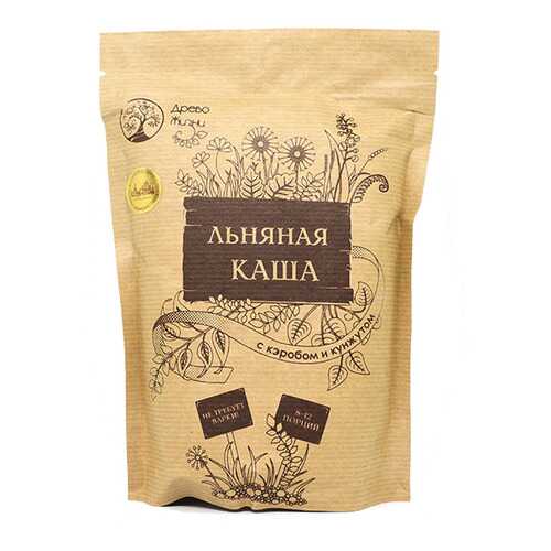 Каша льняная с кэробом и кунжутом 400 г в Билла