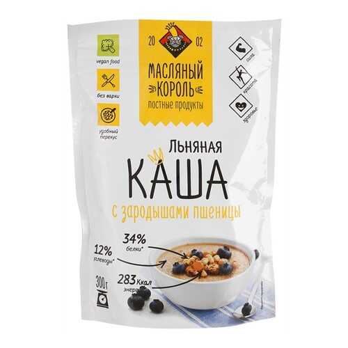 Льняная каша Масляный Король с зародышами пшеницы 300 г в Билла