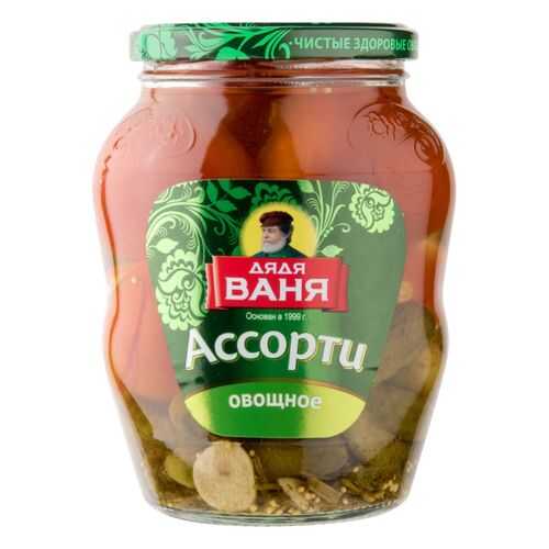 Ассорти маринованное Дядя Ваня овощное 680 г в Билла