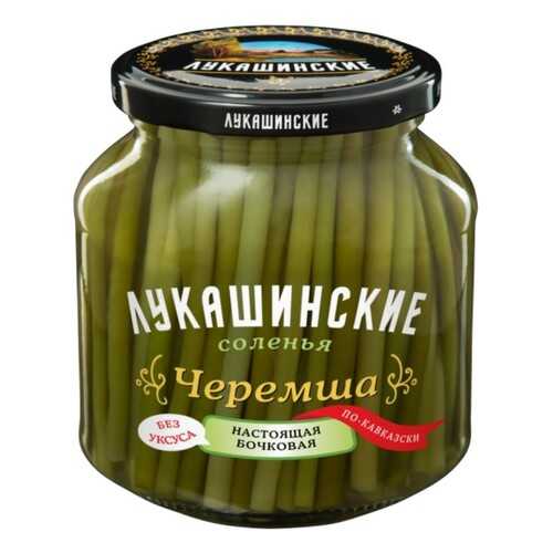 Черемша Лукашинские солёная по-кавказски 340г в Билла