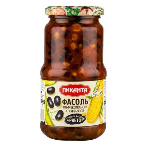 Фасоль Пиканта по-мексикански с кукурузой 530 г в Билла