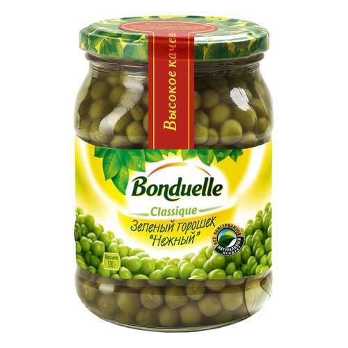 Горошек Bonduelle зеленый нежный 530 г в Билла