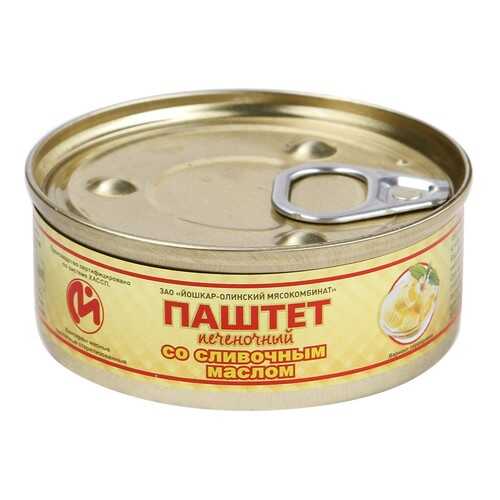 Консервы мясные ЙОМ паштет печеночный со сливочным маслом №1 100 г в Билла