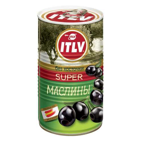 Маслины ITLV super без косточки 350 г в Билла