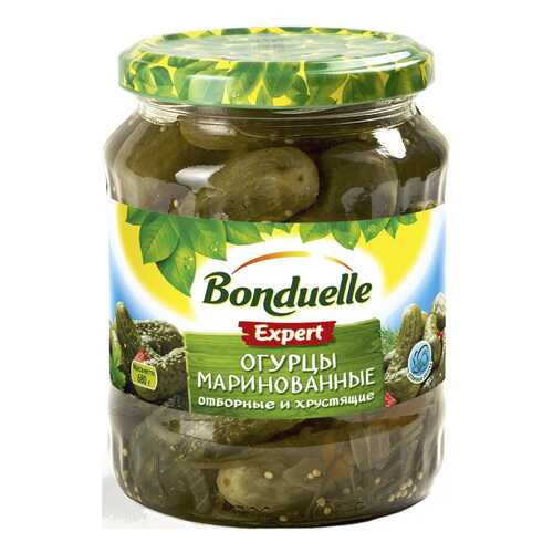 Огурцы Bonduelle маринованные 6-9см 680 г в Билла