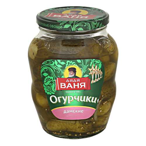 Огурцы Дядя Ваня дамские 680 г в Билла