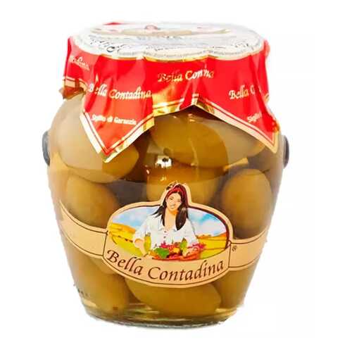 Оливки натуральные c косточкой 120/140, Bella Contadina, 580 мл в Билла
