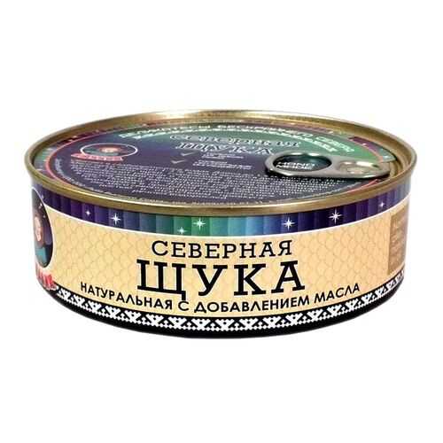 Рыбные консервы ТМ Ямалик щука натуральная с добавление масла 240 г в Билла