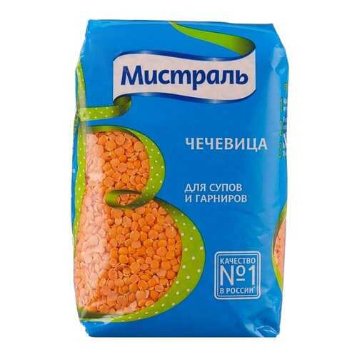 Чечевица Мистраль красная колотая для супов и гарниров 450 г в Билла