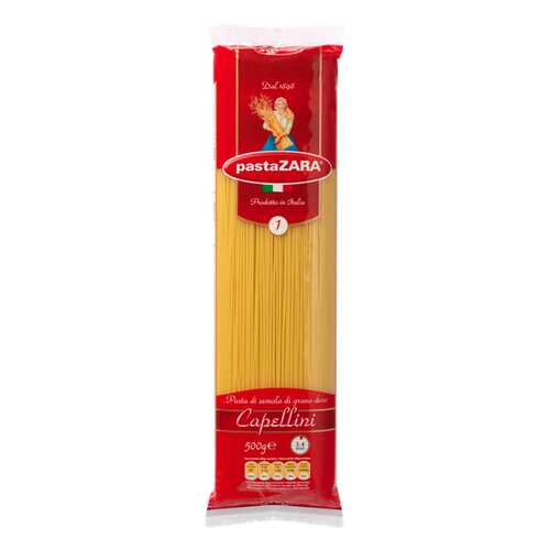 Макаронные изделия Capellini PastaZara 500 г в Билла