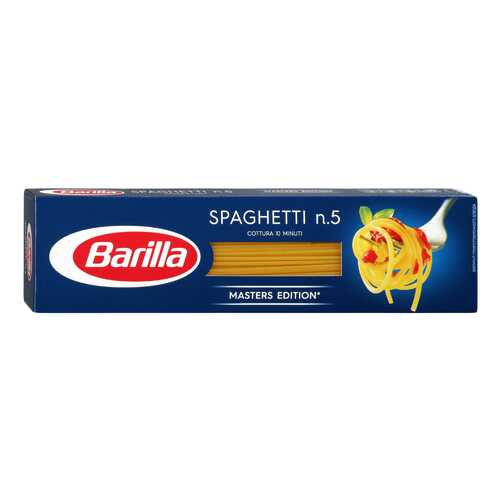 Макароны Barilla Spaghetti n.5 высший сорт 450 г в Билла