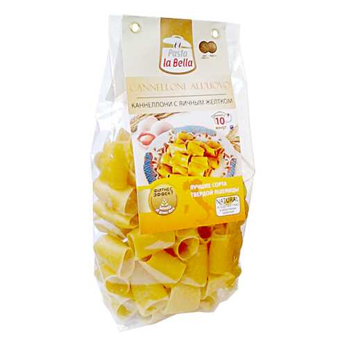 Макароны pasta la Bella каннеллони с яичным желтком в Билла