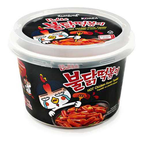 Рисовые палочки Топокки со вкусом острой курицы Булдак Samyang 185 г в Билла