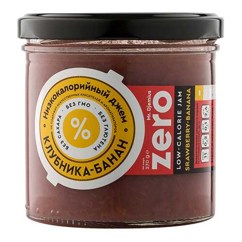 Джем Mr. Djemius ZERO 270 г клубника, банан в Билла