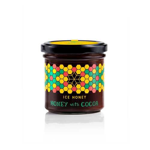 Мед Ice honey с какао (Honey with Cocoa) 200 г в Билла