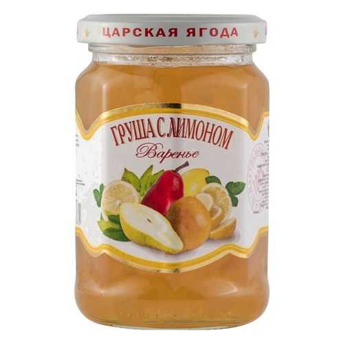 Варенье Царская ягода груша с лимоном 360 г в Билла