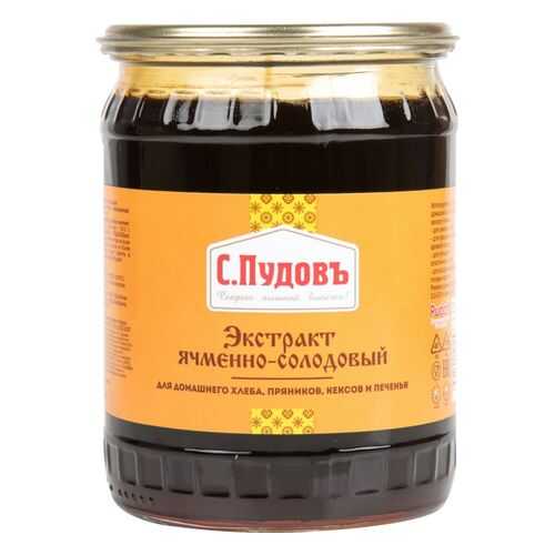 Экстракт ячменно-солодовый С. Пудовъ 0.7 кг в Билла