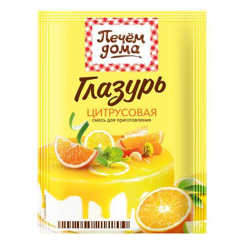 Глазурь печем дома Русский Продукт цитрусовая 90 г в Билла