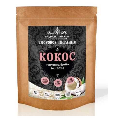 Кокосовая стружка файн Продукты XXII века от 65% 200 г в Билла