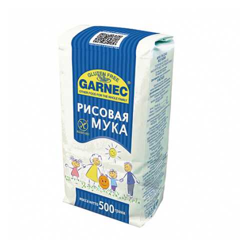 Мука рисовая, без глютена Garnec 500 г в Билла