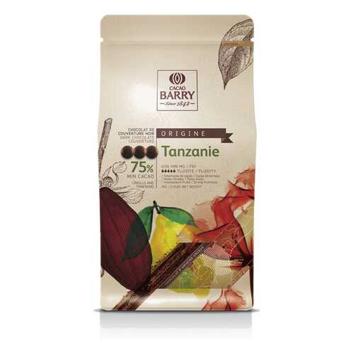 Шоколад Cacao Barry TANZANIE - Темный, 75%, 1кг. в Билла