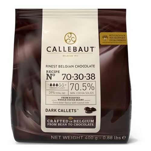 Шоколад темный Callebaut 70.5% какао (70-30-38-E0-D94) 0.4 кг в Билла