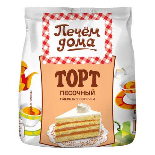 Смесь для выпечки Печем дома торт песочный 400 г в Билла