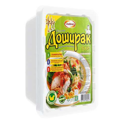 Лапша быстрого приготовления Доширак со вкусом курицы 90 г в Билла