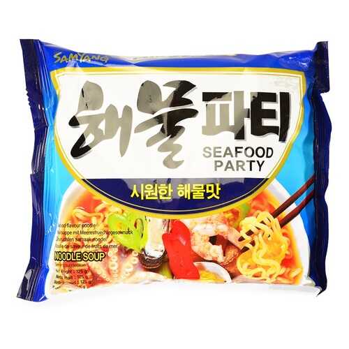 Лапша Samyang с морепродуктами, 125г, Южная Корея в Билла