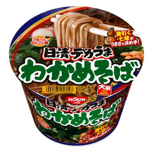 Лапша Соба Nissin с вакаме и камабоко 106 г в Билла