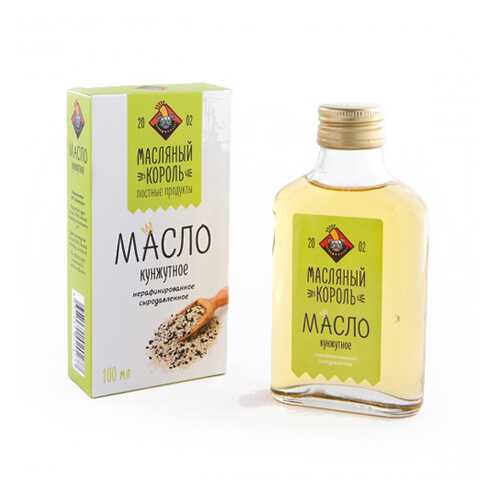 Масло кунжутное 100% Масляный король 100 мл в Билла