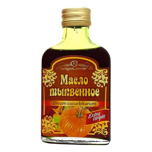 Масло пищевое нерафинированное тыквенное Алтай 100 мл в Билла