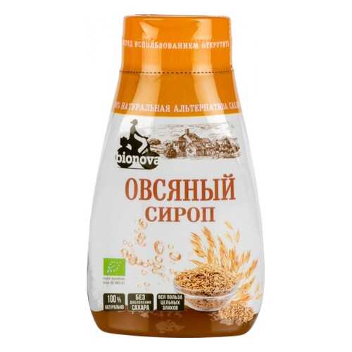 Сироп Bionova овсяный 230 г в Билла