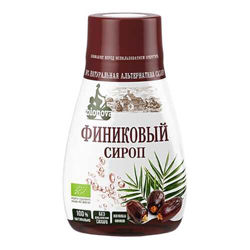 Сироп финиковый Bionova 230 г в Билла