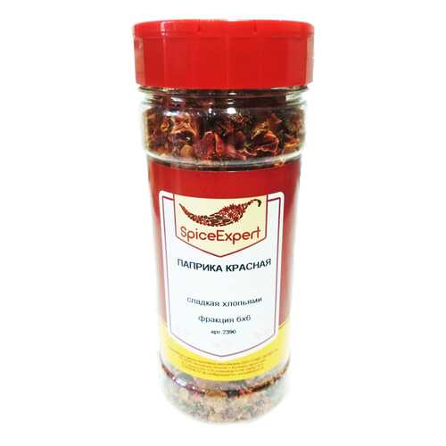 Паприка SpicExpert красная сладкая хлопья 6х6 85 г в Билла