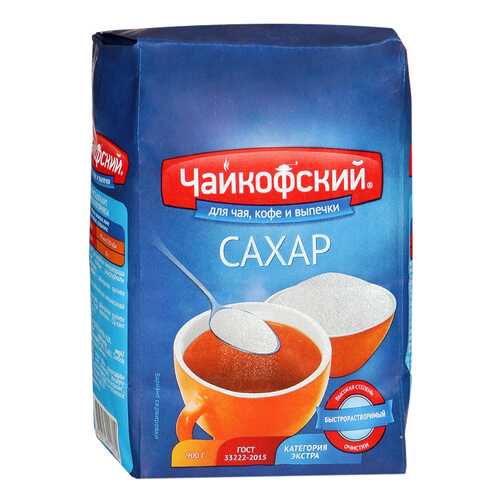 Сахар-песок Чайкофский гост 900 г в Билла