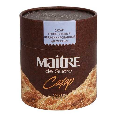 Сахар тростниковый Демерара Maitre de Sucre 350 г, Россия в Билла
