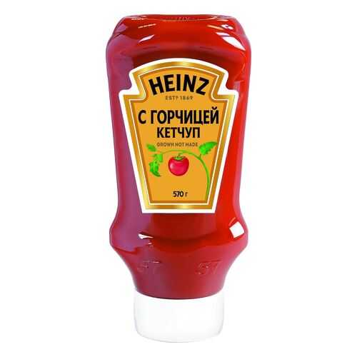 Кетчуп Heinz с горчицей 570 г в Билла