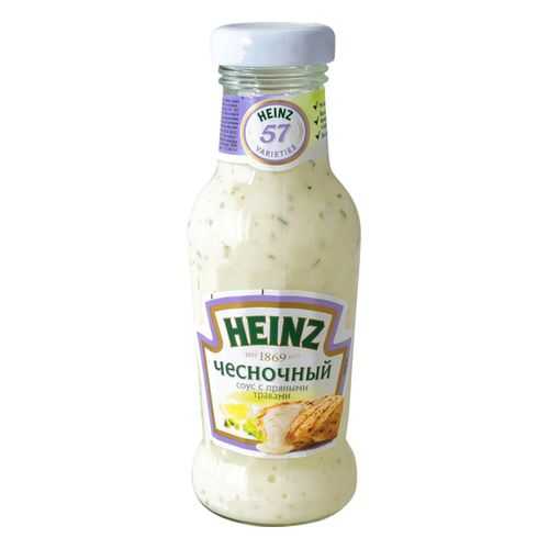 Соус чесночный Heinz с пряными травами 250 мл в Билла