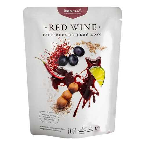Соус Red wine icancook гастрономический 170 мл в Билла