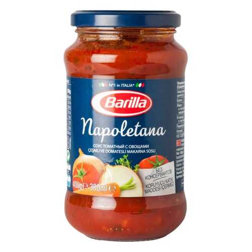 Соус томатный Barilla наполетана с овощами 400 г в Билла
