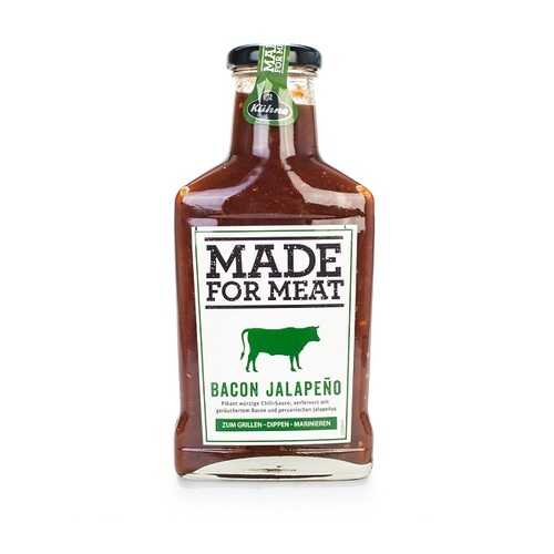 Соус томатный Kuhne Made for Meat с беконом и перцем Халапеньо, 375мл, Германия в Билла