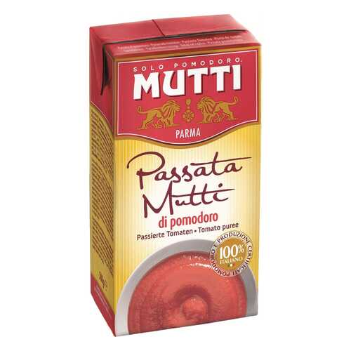 Томаты Mutti Passata протертые 500 г в Билла