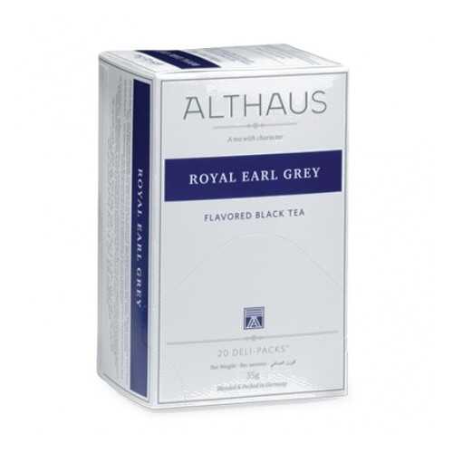 Чай Althaus Royal Earl Grey Deli Pack 20*1.75 г в Билла
