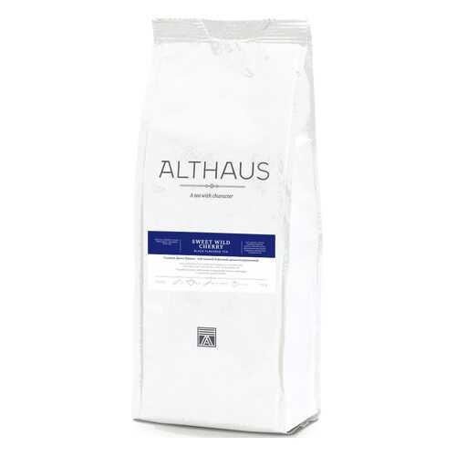 Чай Althaus Sweet Wild Cherry, черный листовой с добавками, 250 гр в Билла