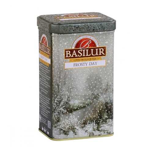 Чай Basilur Праздничная коллекция - Морозный день черный с добавками 85 г в Билла