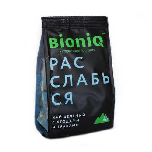 Чай BioniQ Расслабься, зелёный с добавками, 50 гр в Билла